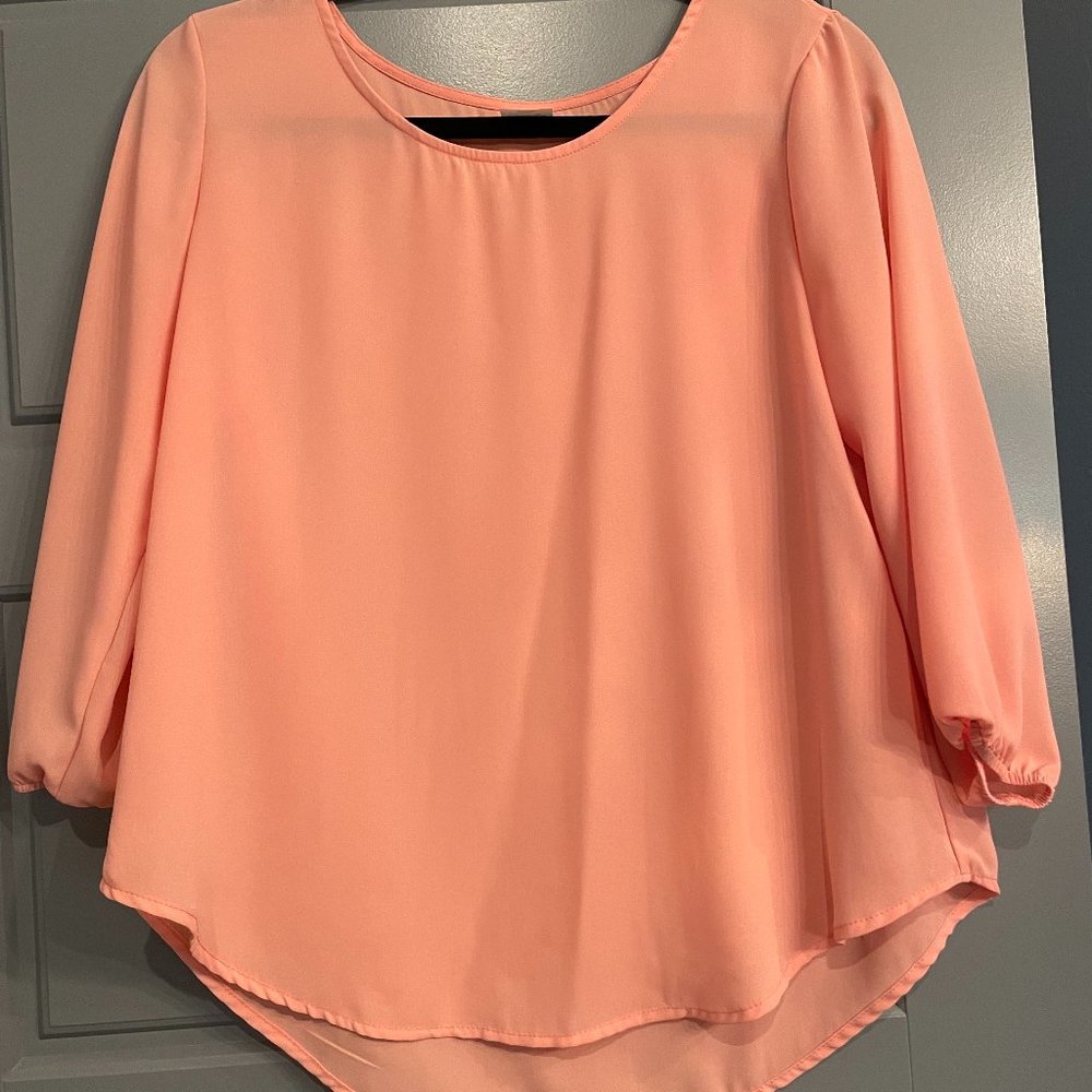 Kaileigh Aldama Scoop Neck Blouse